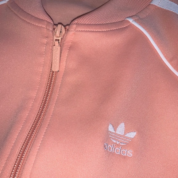 light pink adidas jacket